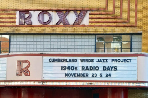 The Cumberland Winds Jazz Project presents 1940s Radio Days at the Roxy Regional Theatre on November 23rd and 24th