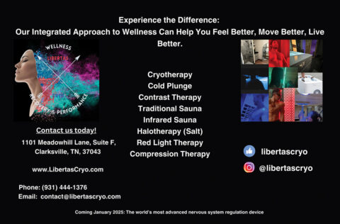 Living Well Today, Tomorrow, and Beyond Invest in Your Health, Libertas Cryo